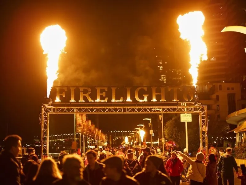 Lễ hội lửa Firelight Festival - Melbourne