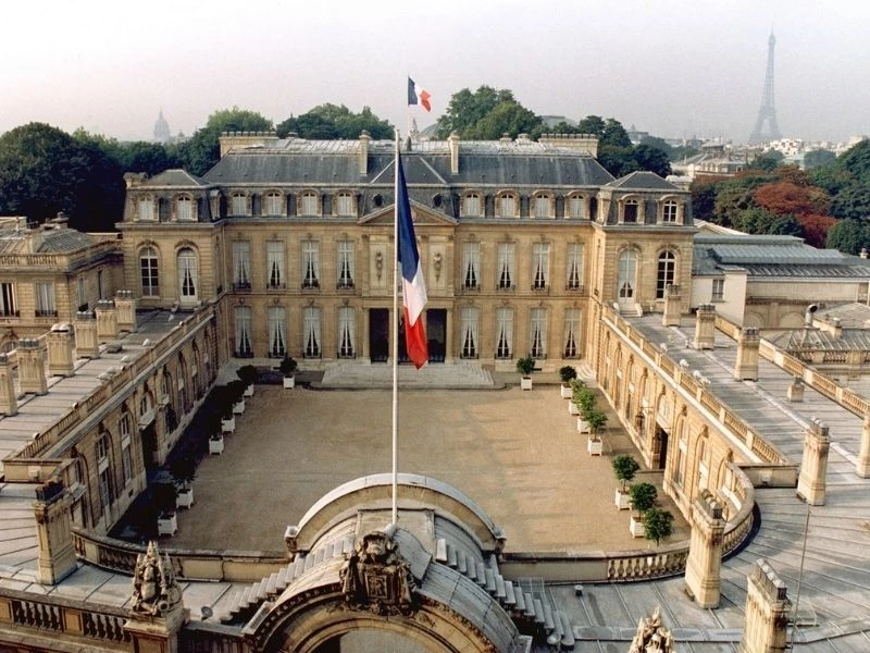 Điện Élysée tại Đại lộ Champs Élysée