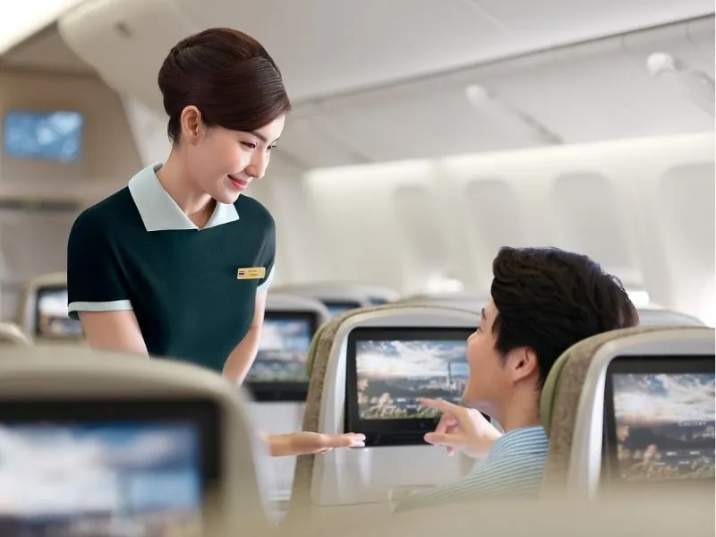 Đối tượng và quy định đổi vé máy bay EVA Air