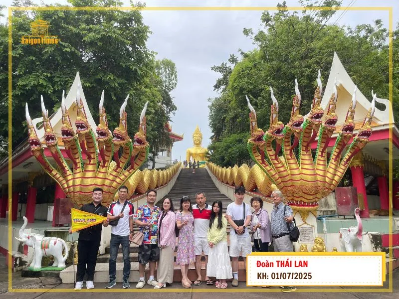 (Đoàn Thái Lan 5N4Đ) | Bangkok - Pattaya | Khởi hành ngày 01/07/2025