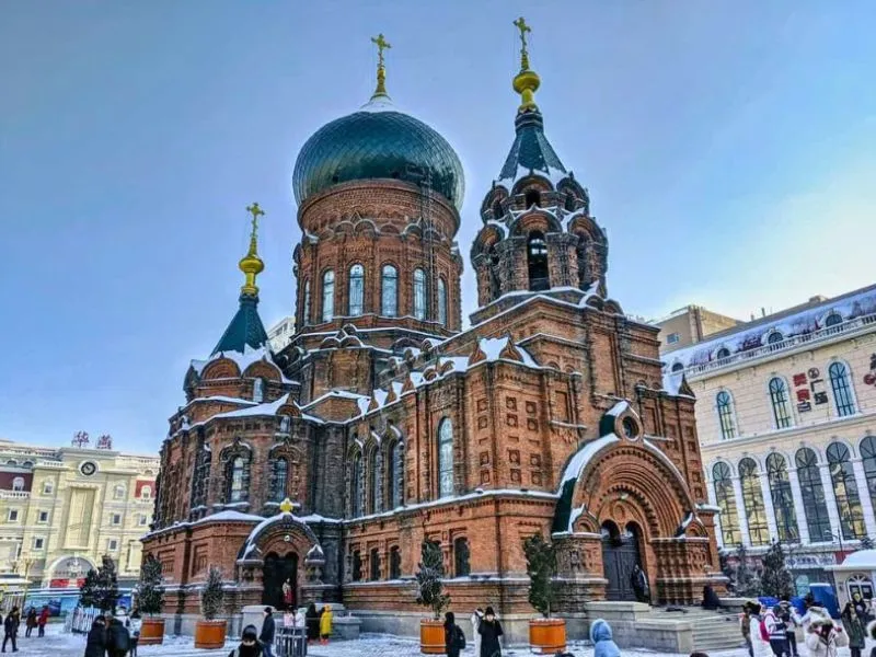Nhà thờ Thánh Sophia với kiến trúc độc đáo