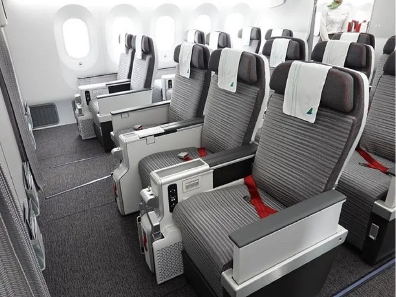Ghế ngồi hạng phổ thông đặc biệt của Bamboo Airways