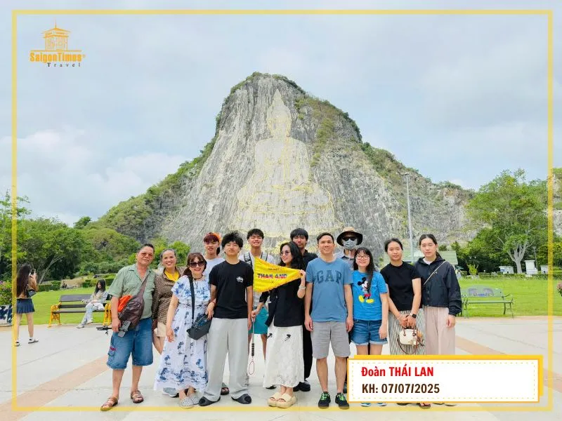 (Đoàn Thái Lan 5N4Đ) | Bangkok - Pattaya | Khởi hành ngày 07/07/2025