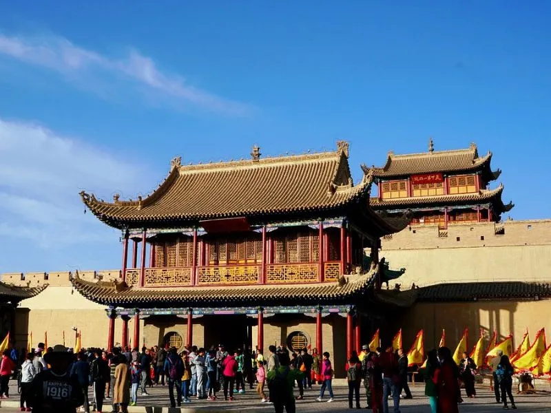 Nơi đây tọa lạc tại tỉnh Cam Túc