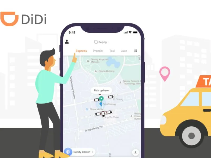 Didi - ứng dụng gọi xe phổ biến tại Trung Quốc 
