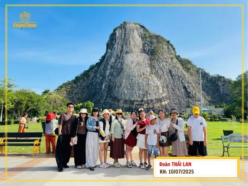 (Đoàn Thái Lan 5N4Đ) | Bangkok - Pattaya | Khởi hành ngày 10/07/2025
