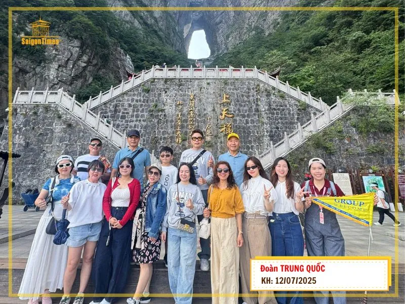 [Đoàn Trung Quốc 5N4Đ] | Trương Gia Giới - Phượng Hoàng Cổ Trấn 5N4Đ | Khởi hành 12/07/2025