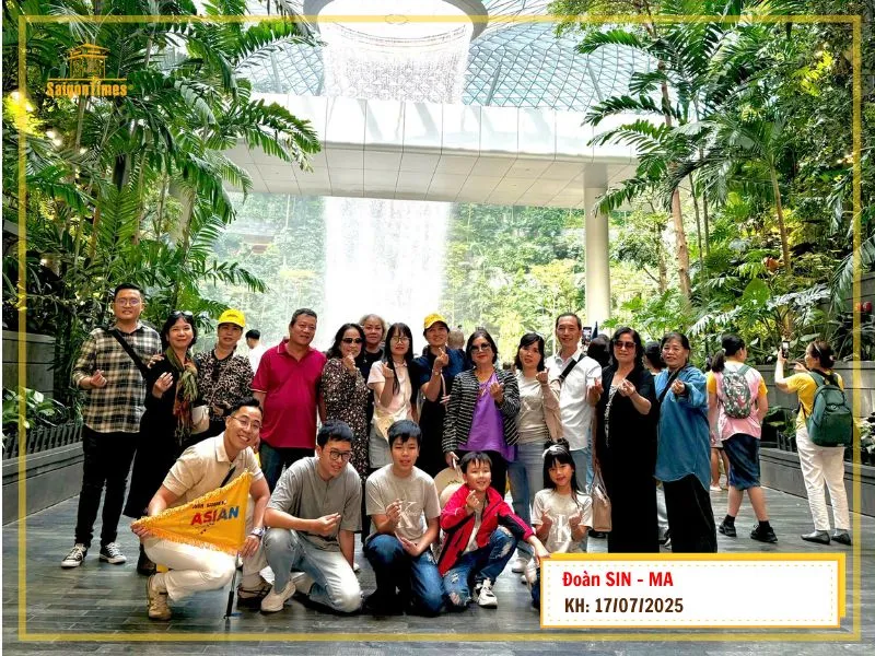 (Đoàn Singapore 5N4Đ) | Singapore-Malaysia | Khởi hành ngày 17/07/2025