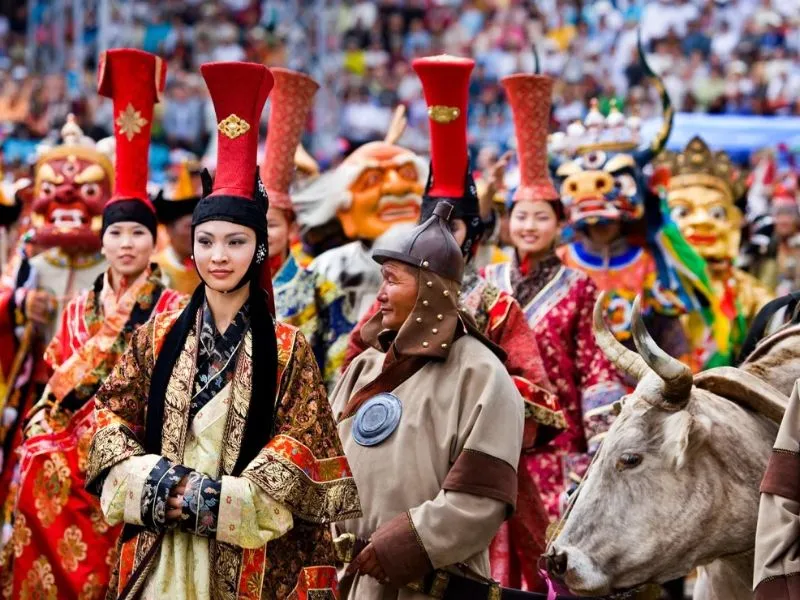 Lễ hội Naadam rực rỡ sắc màu