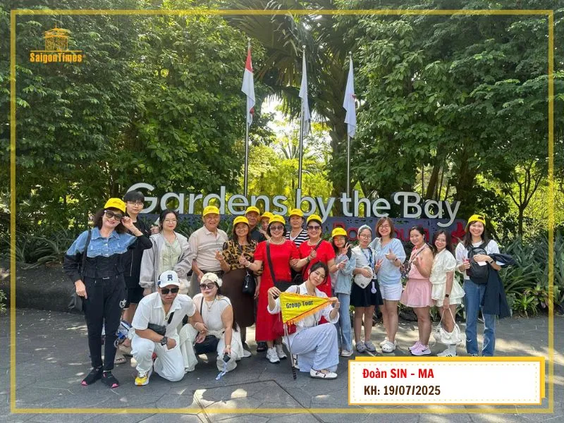(Đoàn Singapore 5N4Đ) | Singapore-Malaysia | Khởi hành ngày 19/07/2025