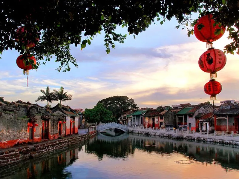 Đông Hoản vào mùa xuân