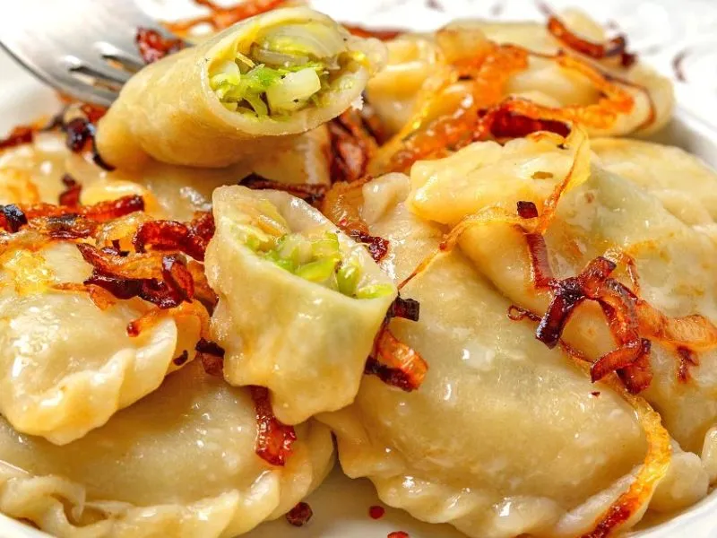 Bánh bao Pierogi 