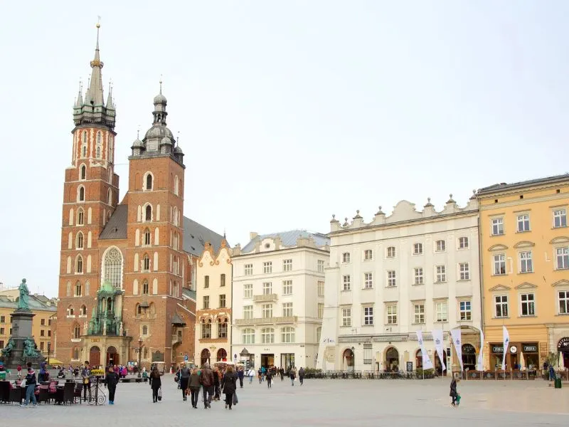 Quảng trường chính Krakow