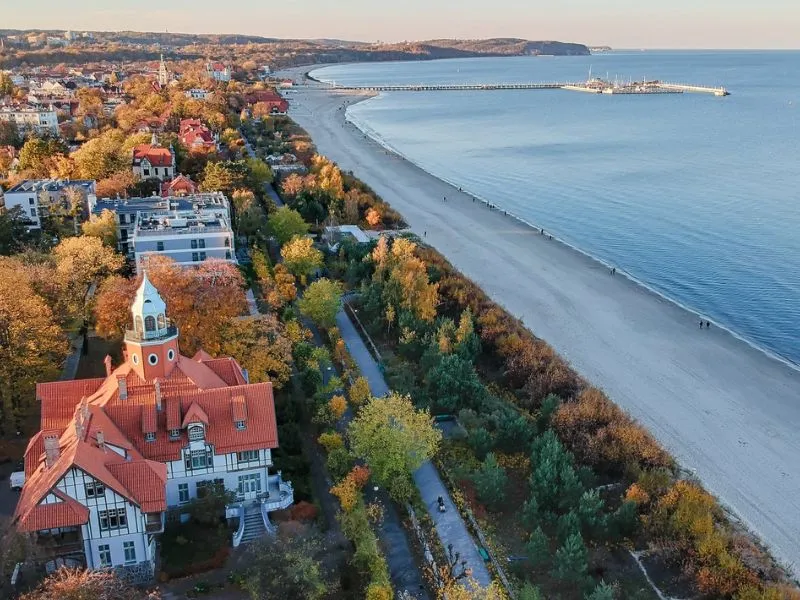 Mùa thu tại Thành phố Gdańsk