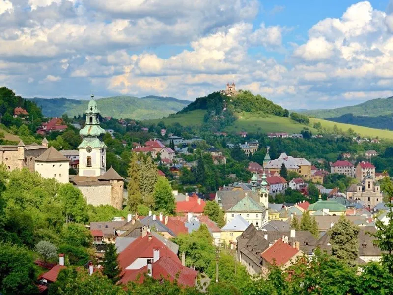 Thị trấn cổ Banská Štiavnica