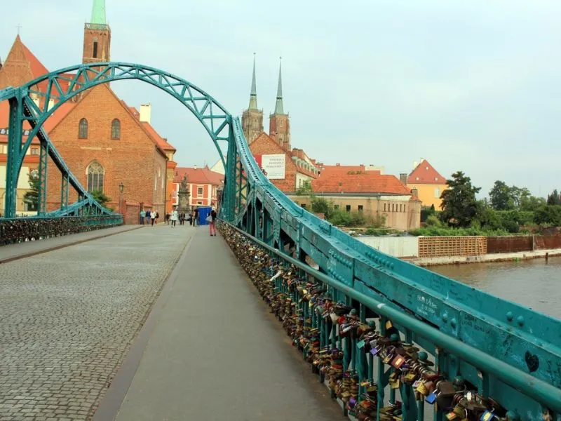 Cầu Tình yêu (Tumski Bridge)