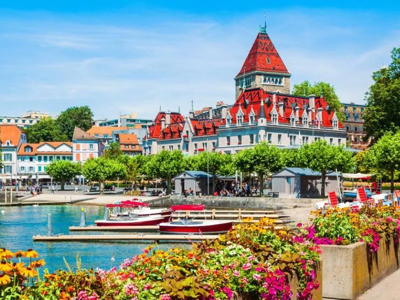 Thời tiết Lausanne đẹp quanh năm