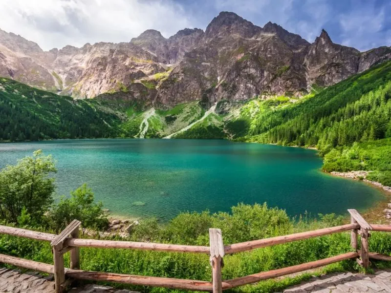 Cung đường này đến hồ Morskie Oko