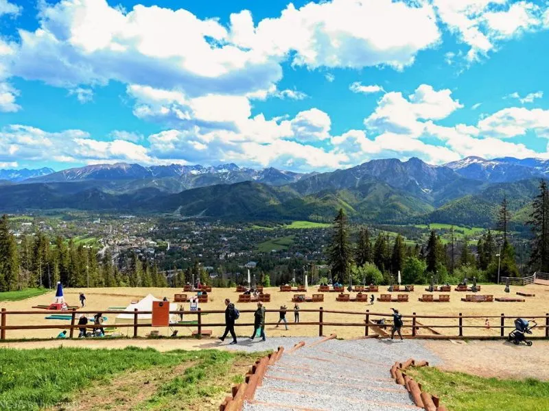 Ngắm nhìn Zakopane từ đỉnh đồi Gubałówka