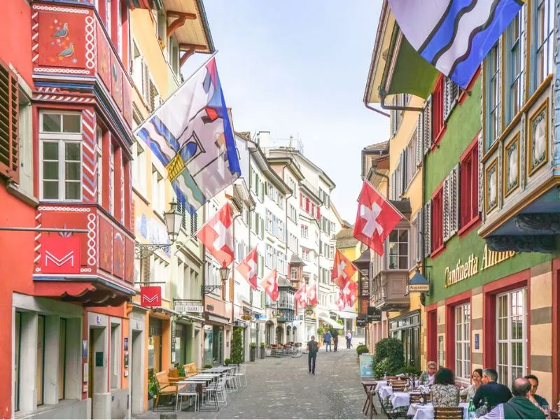 Khu phố cổ Zurich