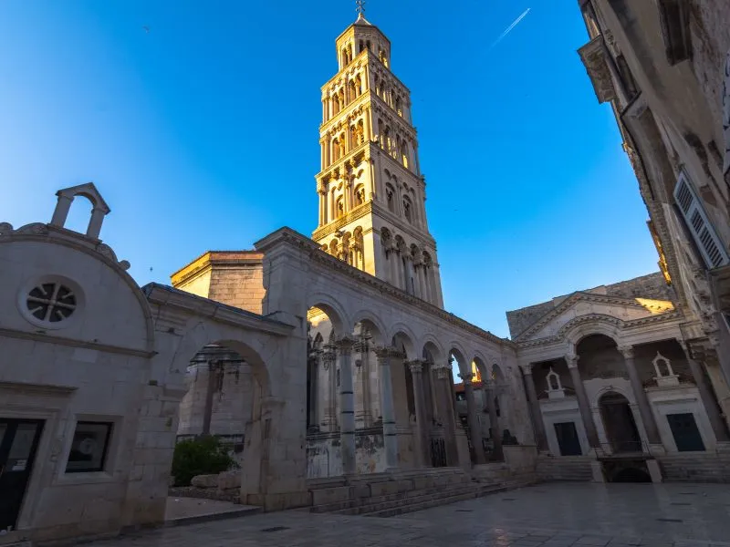 Nhà thờ Thánh Domnius tại Split Croatia