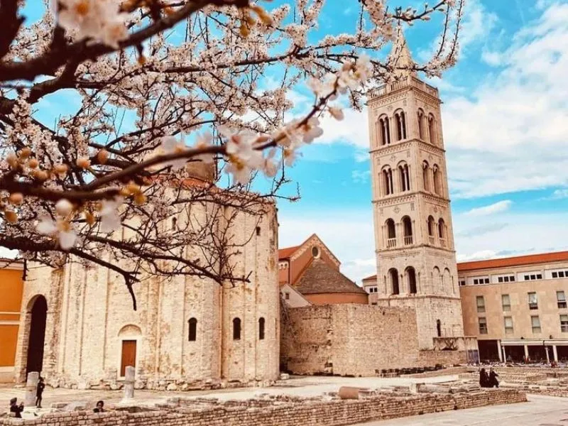 Mùa xuân tại Thành phố Zadar