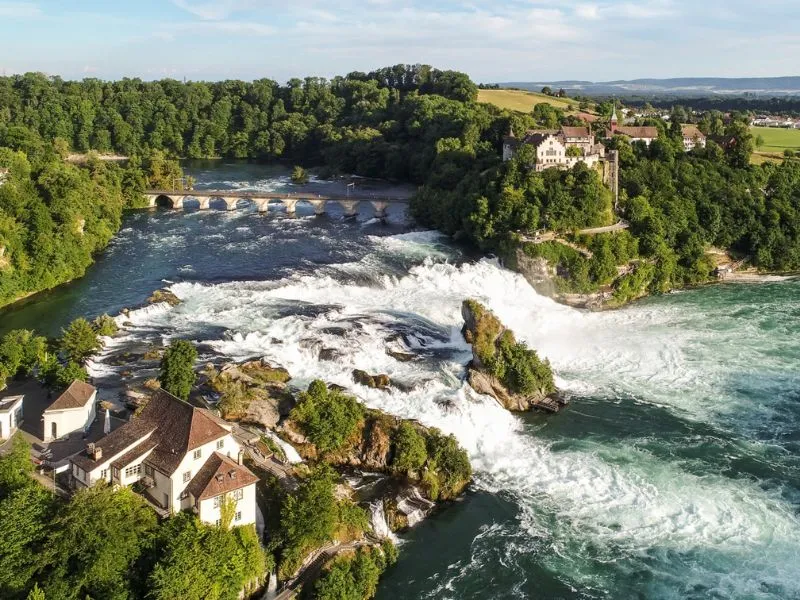 Thác Rhine - Địa điểm du lịch Thuỵ Sĩ
