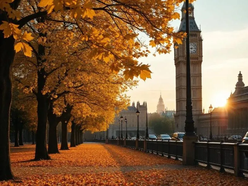 London mùa thu