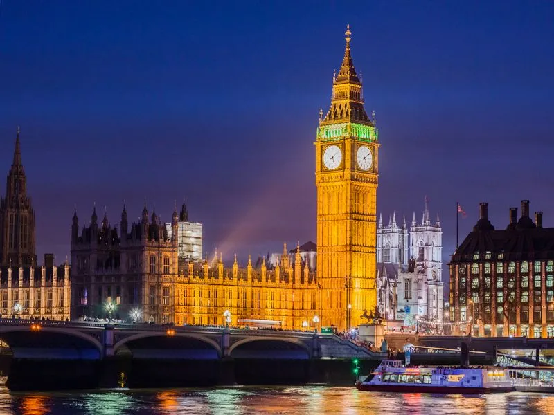 Tháp đồng hồ Big Ben