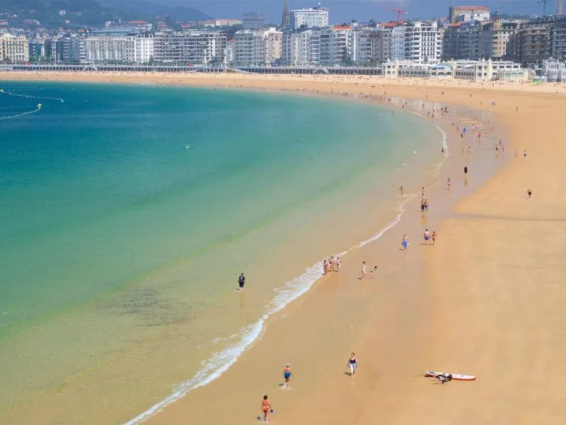 Bãi biển La Concha - San Sebastian