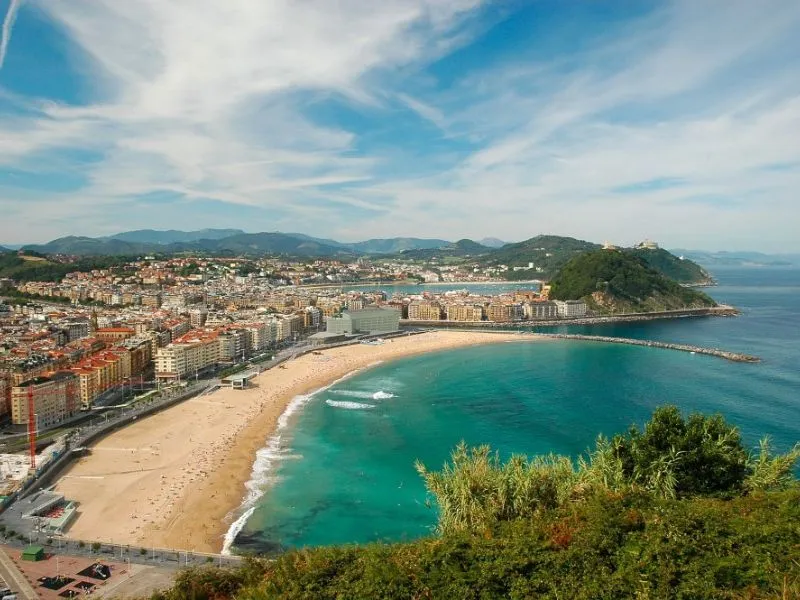 Bãi biển Zurriola - San Sebastian