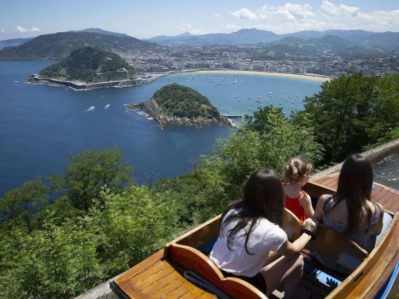 Chiêm ngưỡng quang cảnh từ Monte Igueldo