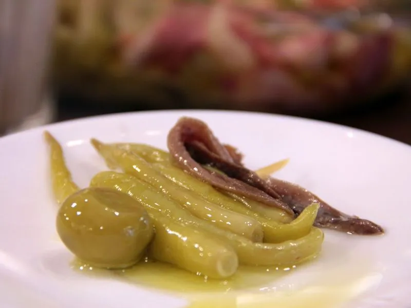 Món pintxo “Gilda”