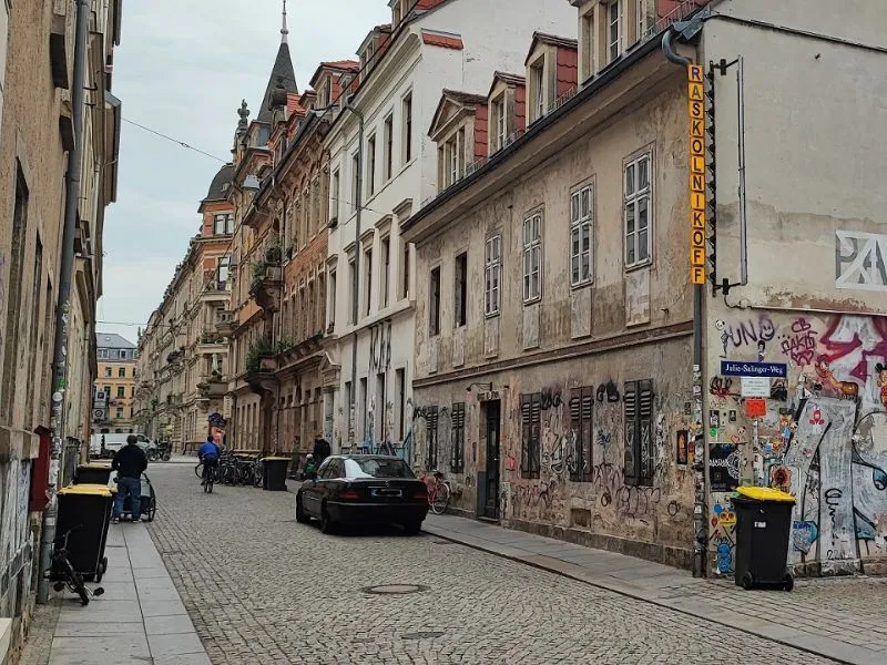 Khu Neustadt - Dresden Đức