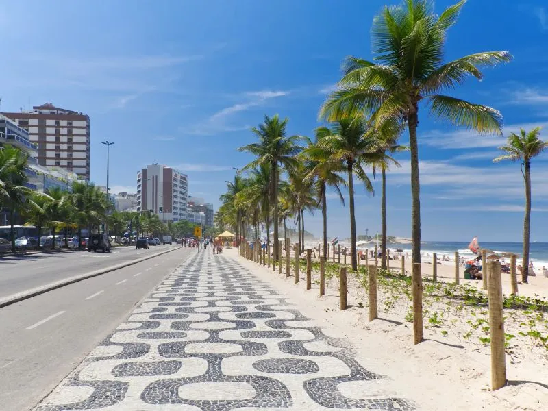 Bãi biển Ipanema - châu Mỹ