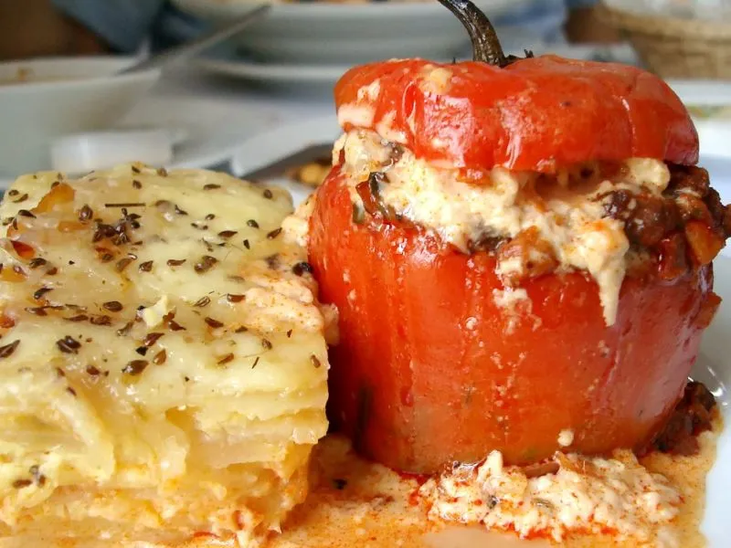 Rocoto Relleno là món ăn đặc trưng của tour Peru