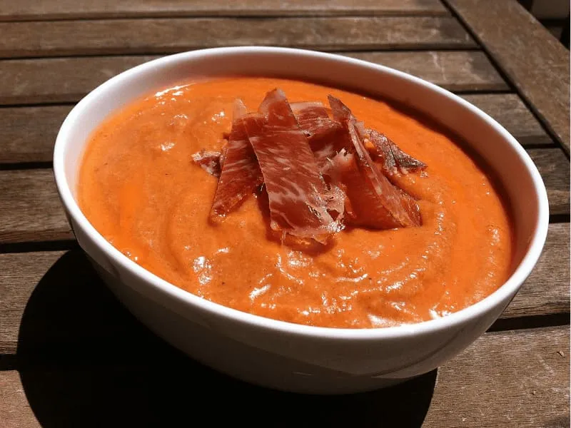 Món ăn Salmorejo (ảnh sưu tầm)
