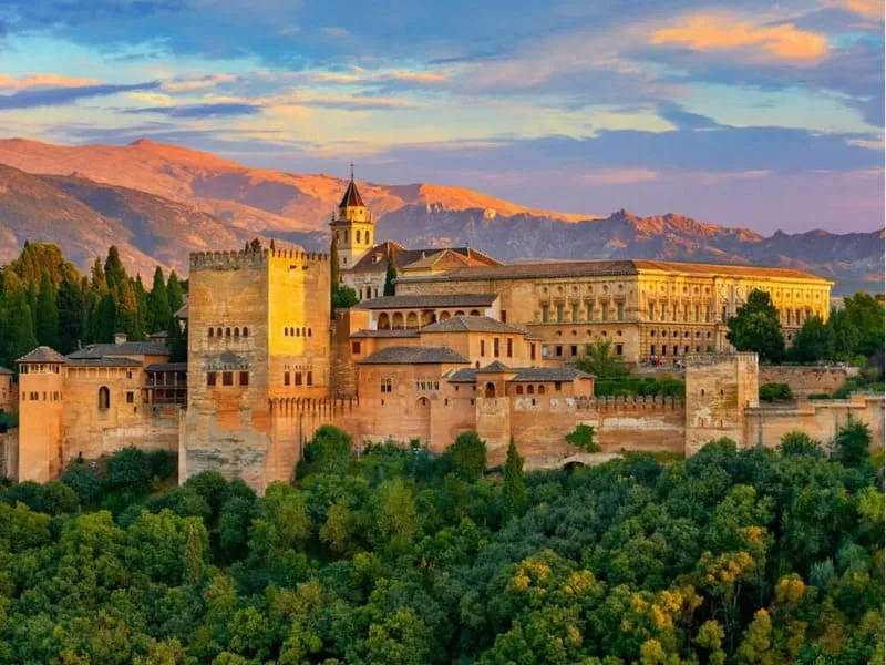 Granada - Thành trì Moorish (ảnh sưu tầm)