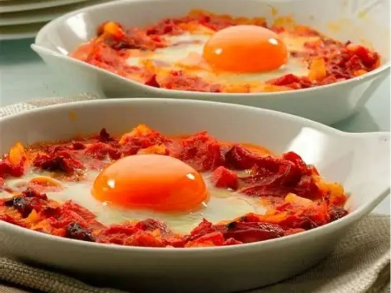 Huevos flamencos