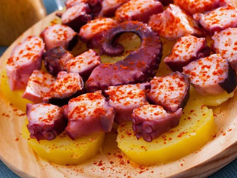 Món ăn Pulpo a la Gallega