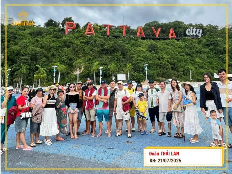 (Đoàn Thái Lan 5N4Đ) | Bangkok - Pattaya | Khởi hành ngày 16/03/2025