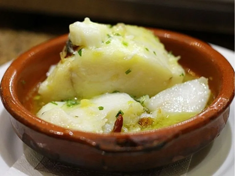 Món Bacalao pil-pil