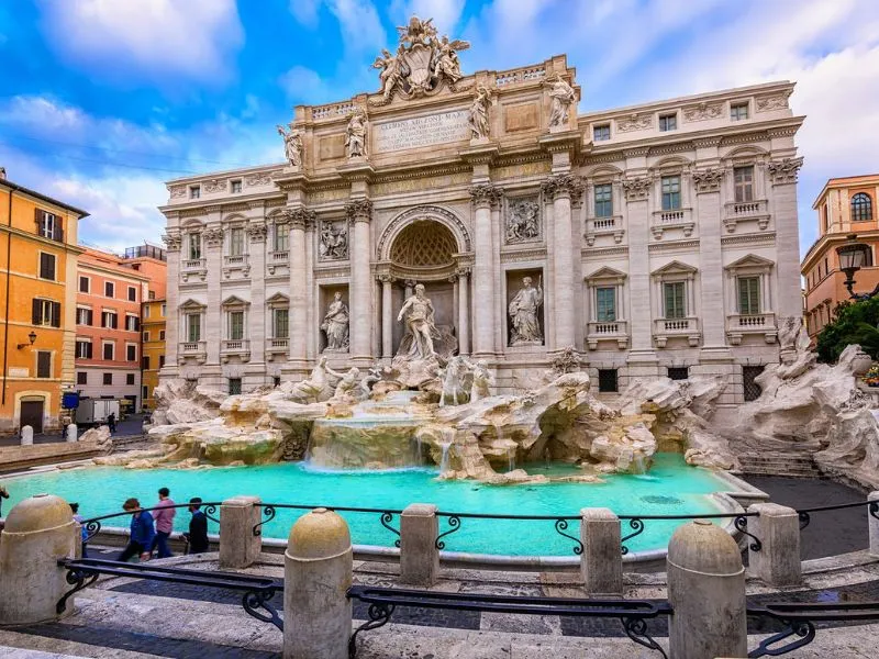 Đài phun nước Trevi - Roma Ý
