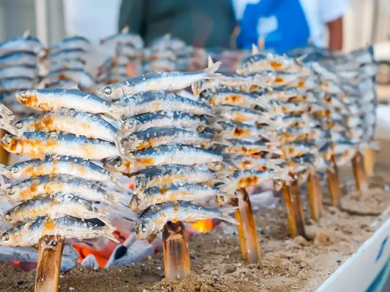 Espeto de Sardinas