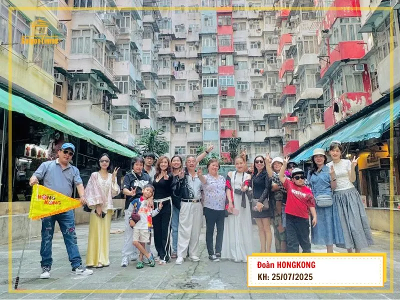 (Đoàn HongKong 4N3Đ)| HongKong | Khởi hành 25/07/2025