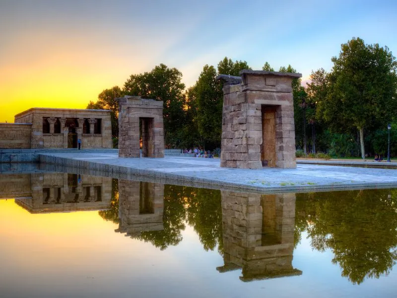Temple of Debod có lịch sử lâu đời