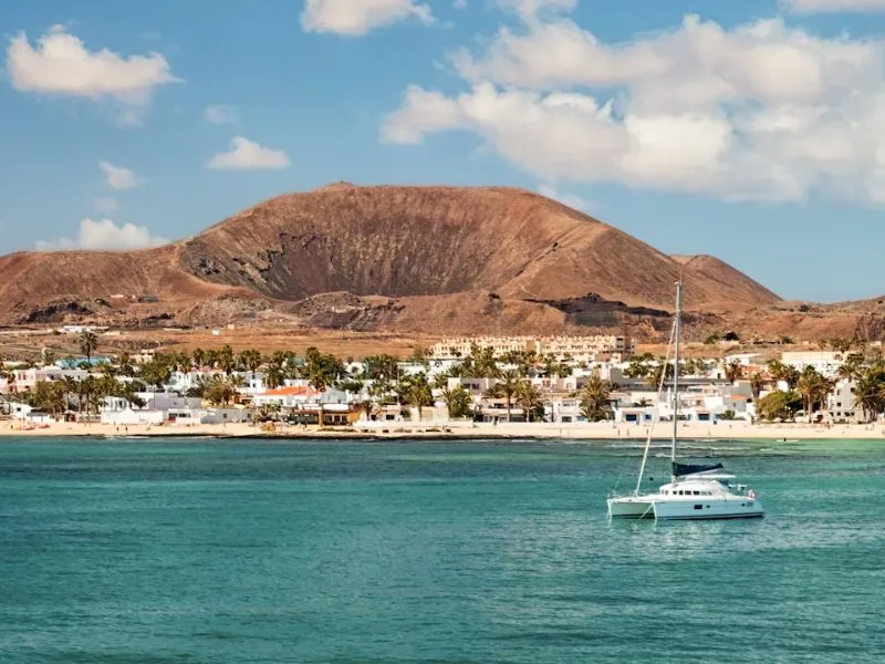 Ngọn núi lửa ở Fuerteventura