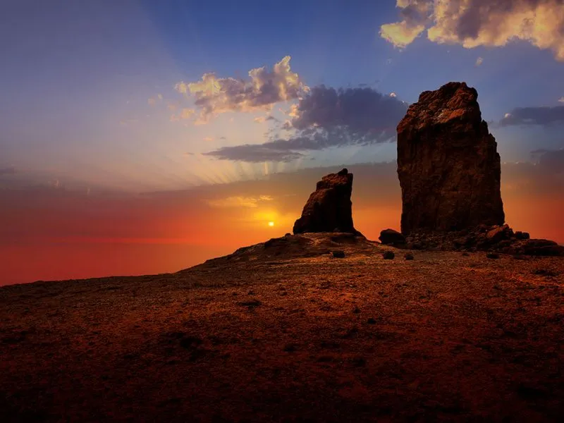 Roque Nublo kỳ quan thiên nhiên đảo