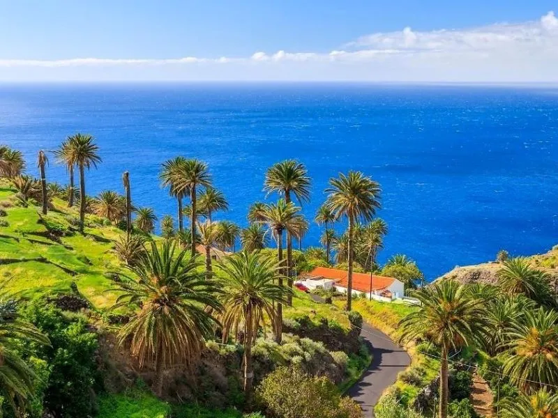 La Gomera có khí hậu ôn hòa quanh năm 