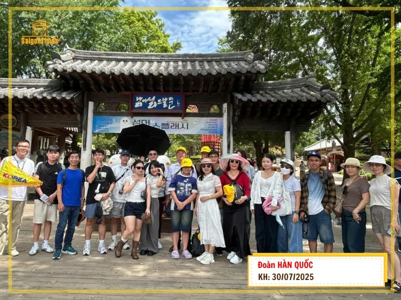 (Đoàn Hàn Quốc 5N4Đ) | Seoul - Nami Island - Everland | Khởi hành ngày 30/07/2025